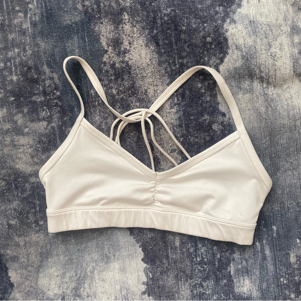 ALO Yoga Cream Bralette XS